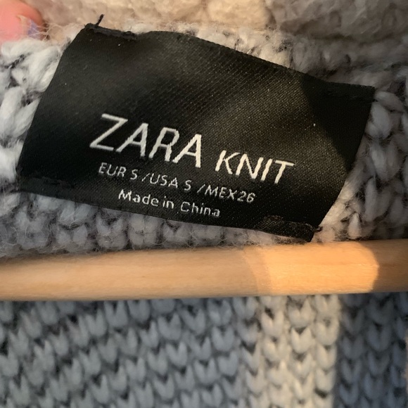 Zara wool knit coat - Picture 3 of 3
